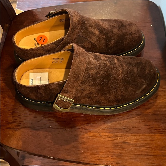 Dr. Martens Brown Suede Women's Shoes - Picture 3 of 5